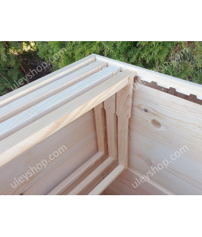 Гребінка (розділювач) для фіксації рамок, на 12 рамковий вулик (нержавіюча сталь 0,8 мм) Гребінка (розділювач) для фіксації рамок, на 12 рамковий вулик (нержавіюча сталь 0,8 мм)