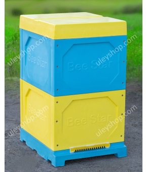 Вулик ППУ "BeeStar" (2 корпуси Дадан 300 мм на 10 рамок) - кольоровий Вулик ППУ "BeeStar" (2 корпуси Дадан 300 мм на 10 рамок) - кольоровий