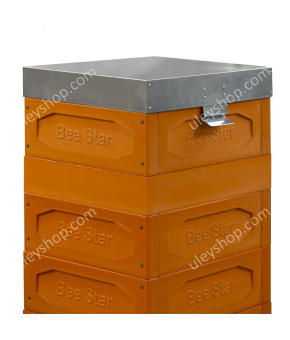 Металева криша на дах вулика ППУ "BeeStar" 10-ти рамкового Металева криша на дах вулика ППУ "BeeStar" 10-ти рамкового