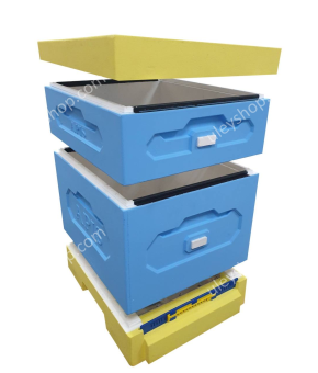 Вулик ППС (1 корпус Дадан на 10 рамок +1 магазин) низький дах Вулик ППС (1 корпус Дадан на 10 рамок +1 магазин) низький дах