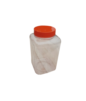 Банка пластикова 1л. з кришкою. Ящик 56 шт Банка пластикова 1л. з кришкою. Ящик 56 шт