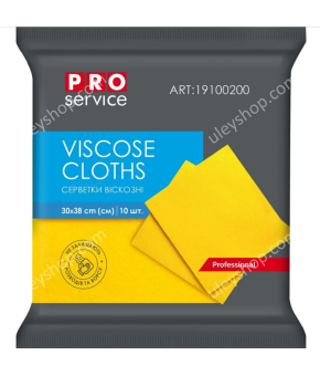 Серветки віскозні «PRO Service 30x38 см» 10 шт. Серветки віскозні «PRO Service 30x38 см» 10 шт.