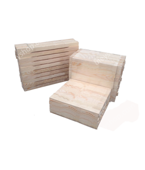 Рамка для Вулика Українська, з роздільниками Гофмана (комплект 50 рамок) Рамка для Вулика Українська, з роздільниками Гофмана (комплект 50 рамок)