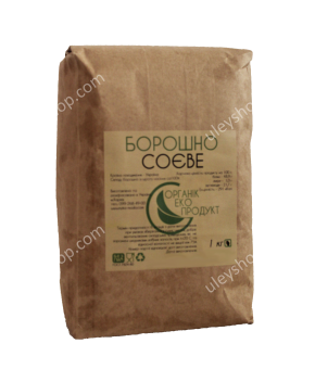 Соєве борошно для бджіл (білкова підгодівля), 1кг. Україна Соєве борошно для бджіл (білкова підгодівля), 1кг. Україна