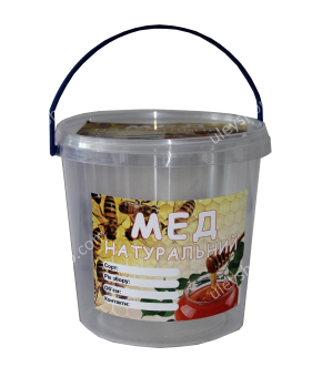 Етикетка «Мед натуральний», прямокутна 7х10 см (самоклейка) - 1шт. Етикетка «Мед натуральний», прямокутна 7х10 см (самоклейка) - 1шт.