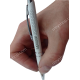 Ручка шариковая алюминиевая "Бджоляр" (модель - Soft Touch)